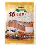 Sookwang Korean Traditional Jjondigi Snack, 16 Grains, 260g (9.17 oz) Pack of 1