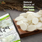Apexy Korean Rice Cake Tteokbokkik Rice Cake, Chewy Tteok, Authentic Korean Street Food Snack, Perfect with Cheese and Ramen Noodles, No MSG, No Corn Syrup, Vegan and Gluten Free, Non-GMO 21.16 oz