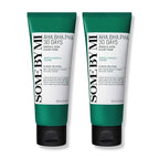 SOME BY MI AHA BHA PHA 30 Days Miracle Acne Clear Foam – Pack of 2 – Korean Acne Face Wash for Smooth & Clear Skin – Salicylic Acid Cleanser for Exfoliation & Sebum Control – Korean Skin Care