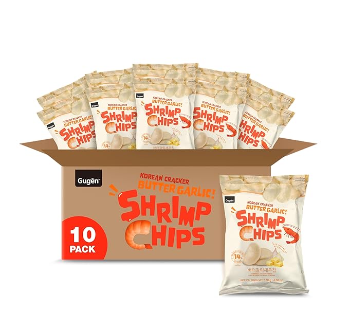 Butter Garlic Chips, Rich Butter & Savory Garlic Flavor 10pack