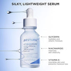 AESTURA ATOBARRIER365 Hydro CERA-HA Face Serum with Ceramide, Hyaluronic Acid, and Niacinamide for Skin Moisture Barrier Repair | Deep Hydration, Suitable for Dry & Sensitive Skin, 30ML / 1.01 fl.oz.