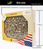 1LB=453gm/Box Hand-Selected Wisconsin Farmed Ginseng Root | Pearl Small 威斯康辛州 西洋参 花旗参 礼盒装 |Cultivated Wisconsin American Ginseng WI 069# Box