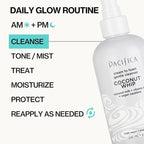 Pacifica Coconut Whip Cream to Foam Face Wash - Gentle Hydrating Facial Cleanser for Dry & Sensitive Skin, Moisturizing Daily Face Wash, Non-Comedogenic Vegan & Cruelty-Free, Dermatologist Tested 8oz
