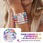 AICase for Kpop Merch Cosplay inspired Bracelets Outfit Costume 6 Pcs Stackable Stretch Friendship Beaded Bracelets for k pop Unique Merchandise Jewelry Gifts for Fans Women Christmas Stocking_58