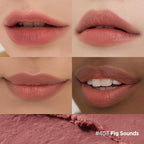 Laka Bulky Matte Lipstick 4g/0.14oz., Long Wear, Non-Drying Lip Stain Stick with High Pigmentation, Voluminous Lips, Vegan, K-Beauty (#403 Fig Sounds)