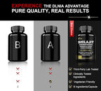 8-in-1 Shilajit for Men & Women with Ashwaganda Himalayan Organic Supplement with Rhodiola Rosea, Ginseng, Turmeric, Mushroom, for Immune Support, Energy, Calm, Focus, Clarity, Sleep, Cortisol