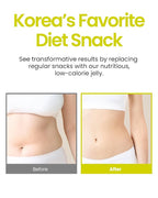 Jadamsun Konjac Jelly Juice (Lime, 10 pcs) - Delicious Low-Calorie Healthy Korean Snack, Drinkable Fruit Snack, Sugar-Free, Vegan, Gluten-Free
