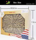 1LB=453gm/Box Hand-Selected American Wisconsin Farmed Ginseng Root | Long Branch 美国长枝西洋参 花旗参 礼盒装 |Cultivated American Wisconsin Ginseng W1 111#M Box