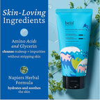 belif Jelly Hydrating Deep Cleanser – Low pH Mild & Gentle Gel-to-Foam Face Wash for Daily Deep Pore Cleansing, Hydrating and Refreshing for All Skin Types, Korean Skincare, 5.41 fl.oz