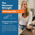 Ashwa-70®: Ashwagandha Extract - 35% Withanolides | Max Strength, Highest Withanolide Concentration - Mood & Performance - Enhanced Absorption with BioPerine® Black Pepper (60 Capsules)