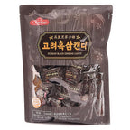 Minecook Korean Premium Black Ginseng Black Candy Hard Candy 280g - Strong Black Ginseng Taste/Good for Gift Present