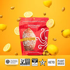 Octonuts Dry Roasted Olive Oil & Lemon Almonds (16oz) Healthy Snack for Adults and Kids - Plant Protein with Fiber, Calcium, and Iron - Low Carb, Low Calorie - Non-GMO and Gluten-Free