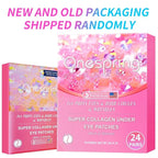Eye Masks (8 Pairs) - Travel Essentials - Under Eye Patches for Dark Circles, Puffiness, Fine Lines with Collagen, Revitalises and Refreshes Your Skin, Bridesmaid Gifts for Her