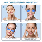 Eye Masks (48 Pairs) - Bachelorette Party Favors, Collagen Under Eye Patches for Puffy Eyes, Fine Lines and Dark Circles, Spa Party, Bridesmaid, Birthday Gifts for Her
