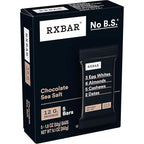 RXBAR Protein Bars, 12g Protein, Gluten Free Snacks, Chocolate Sea Salt (6 Boxes, 30 Bars)