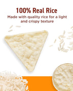 Darda Korean BBQ Rice Chips - Air-Popped Korean Snacks, Crispy Rice Chip with Bold Bulgogi Flavor, Low-Calorie Ksnack, Non-Fried, Zero Cholesterol, Light & Crunchy Snack Packs (4.23 oz)