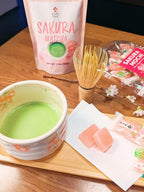 YAMASAN KYOTO UJI Japanese Sakura Mochi Candies, Real Traditional Cherry blossom Rice Cakes, 300g/10.58oz, Japanese Snacks, Japanese Candy, Individually Wrapped