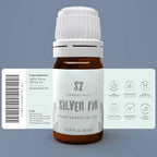 Silver Fir Essential Oil - Delightful! 100% Pure and Natural Undiluted Oil, Therapeutic Grade & Vegan, Extracted from Abies Alba Fresh & Woody with Earthy Overtones - 0.17oz (5ml)