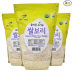 McCabe Organic Baby Pearled Barley - Pearl Barley Grain | USDA and CCOF Certified | Product of USA | 3 lbs (48 Oz) Pack of 3