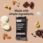 RXBAR Protein Bars, Protein Snack, Snack Bars, Chocolate Sea Salt, 22oz Box (12 Bars)