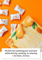 Korean Food Dalsaeang Korean Ginger Jelly – 1 Pack (0.15 lb / ~70 g), Soft Agar-Based Chewy Candy, Rich in Dietary Fiber, All-Natural, No Artificial Colors