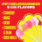 Chupa Chups Mini Lollipop Halloween Trick or Treat Candy Variety Assortment, 5 Flavors, Individually Wrapped Bulk Candy for Adults & Kids, 50.8 oz Bag (240 Suckers)