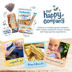 bakerly French Pancakes To Go! Non GMO, Free from Artificial Flavors & Colors, Pack of 4, 6-Count (24 Total Pancakes)