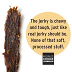 People’s Choice Beef Jerky – Carne Seca – Chipotle & Roasted Garlic – 13g Protein – Sugar Free, Zero Carb, Keto Friendly – Dry Texture – Made in USA – 1 Pound (16 oz) Bag
