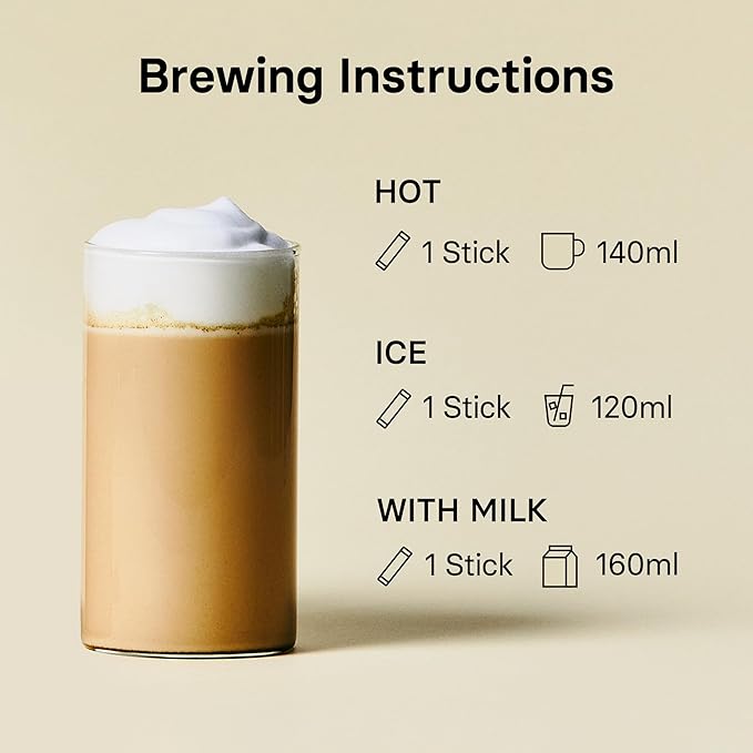 OSULLOC Original Milk Tea (7oz X 10 Packets), Easy on-the-go Stick type Powder Blended tea, Milk Tea with Woody flavored tea & creamy milk