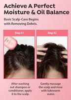 A'PIEU Raspberry Hair Vinegar Rinse Refill 13.6 fl oz - Scalp Treatment for Balanced pH, Shiny Hair | Korean Hair Care I Clarifies & Encourages Growth | Dandruff & Oil Control