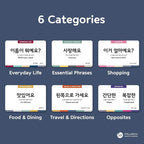 3-Pack Gift Set Korean Basic Conversation Flashcards – Essential Phrases, Everyday Situations, Slang + Free MP3 Audio