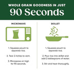 SEEDS OF CHANGE Certified Organic Brown Basmati Rice, Organic Food, 8.5 OZ Pouch (Pack of 6)
