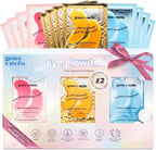 grace & stella Under Eye Patches (12 pairs) Eye Masks for Puffy Eyes and Dark Circles - Stocking Stuffers, Christmas Gifts for Women - Gifts for Birthdays, Bachelorette Party, Bridesmaids, Self Care