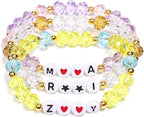 AICase for Kpop Merch Cosplay Inspired Bracelets 3 Pcs Stackable Stretch Friendship Beaded Crystal Bracelets for k pop Outfit Costume Merchandise Jewelry Gifts for Fans Women Christmas Stocking_70