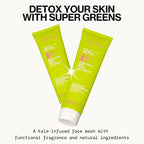 Pacifica Kale Detox Face Wash for Oily & Acne-Prone Skin, Deep Cleansing Facial Cleanser & Makeup Remover with Super Greens Kale, Seaweed & Clay, 5 fl oz –Clean Beauty, Vegan & Cruelty-Free