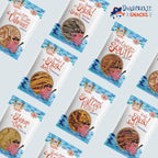 Japanese Tempura Seaweed Snack Chips, Noriten – 3 Flavor Variety Pack, 0.95oz x 6, Made in Japan by Swashbuckle Snacks