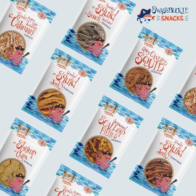 Japanese Tempura Seaweed Snack Chips, Noriten – 3 Flavor Variety Pack, 0.95oz x 6, Made in Japan by Swashbuckle Snacks
