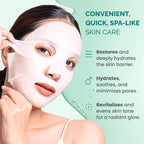PLANTIFIQUE Facial Sheet Mask Hydration Heaven 5 pack – Aloe Vera & Hyaluronic Acid Hydrating & Refreshing Face Masks – Korean Skincare for Dry or Tired Skin