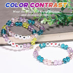 AICase for Kpop Merch Inspired Crystal Bracelets 3 Pcs Stackable Stretch Friendship Beaded Bracelets for k_pop Merchandise Jewelry Gifts for Fans Stocking Stuffers_3077