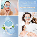 Under Eye Patches Masks - for Eye bags with Collagen and Hyaluronic Acid, Dark Circles,and Fine Lines, Puffiness Smoothing Skin Care Treatment for Women and Men, Anti-Wrinkle(60 Pcs) Blue