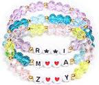 AICase for Kpop Merch Inspired Crystal Bracelets 3 Pcs Stackable Stretch Friendship Beaded Bracelets for k_pop Merchandise Jewelry Gifts for Fans Stocking Stuffers_3077