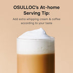OSULLOC Earl Grey Milk Tea (7oz X 10 Packets), Easy on-the-go Stick type Powder Blended tea, Earlgrey with Bergamot scent mixed, Easy with water