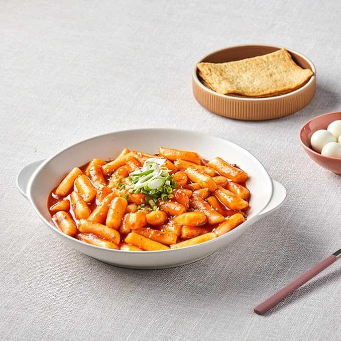 Korean Rice Cake Tteokbokki Stick – 3 Pack (3 Individual Package X 3 Pack) Vegan, Non-GMO, Gluten Free, Tteok Rice Cakes Food Pasta 21.16 oz Per Pack