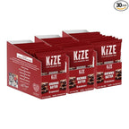 KiZE Energy Bars - Gluten Free, Dairy Free, Non-GMO, and High Protein Meal Replacement Energy Bars, Meal Bar, Clean and Simple Food Ingredients - Brownie Batter, 10g High Protein Snacks, (30 Count)