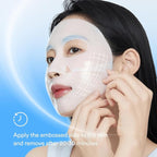 Abib Collagen Gel Mask Sedum Jelly 4 Sheets (Hydrating) I Korean Vegan Collagen, Cooling Hydrating Hyaluronic Acid Hydrogel Face Mask Skin Care