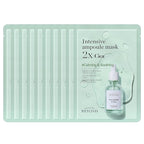 BEYOND Intensive Ampoule Mask 2X Cica with Centella Asiatica for Soothing/Moisturizing Care for Irritated and Sensitive Skin - Hypoallergenic Calming Facial Sheet Masks
