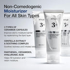 Anua Essential Daily Moisturizing Duo, Niacinamide + Tranexamic Acid Serum & Ceramide Panthenol Cream, Hydrating Face Moisturizer, Non-Comedogenic, Vitamin B12 Natural Color, Korean Skincare Set