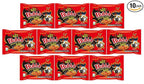Samyang Buldak Hot Spicy Chicken Ramen Noodle Korean Stir-Fried Ramen (10 Pack, 2X Spicy)