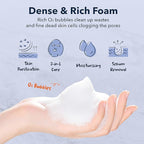 Purederm Deep Purifying Pink O2 Bubble Mask Peach (5 Pack) – Bubble Face Sheet Mask for Purifying & Moisturizing