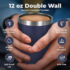 Tea Gift Set for Women & Men – Includes Assorted Teas, Elegant Mug & Honey (Blue)